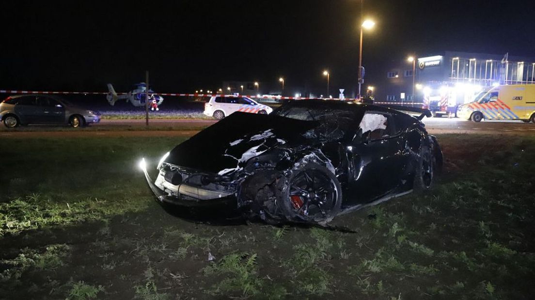 De plek van het ongeval in het Brabantse Beugen