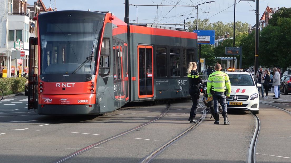 De ontspoorde tram