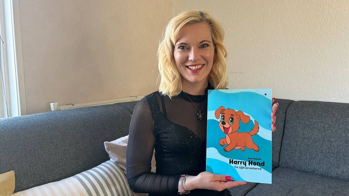 Ondanks ernstige oogziekte, schreef en tekende Ayla zelf een kinderboek