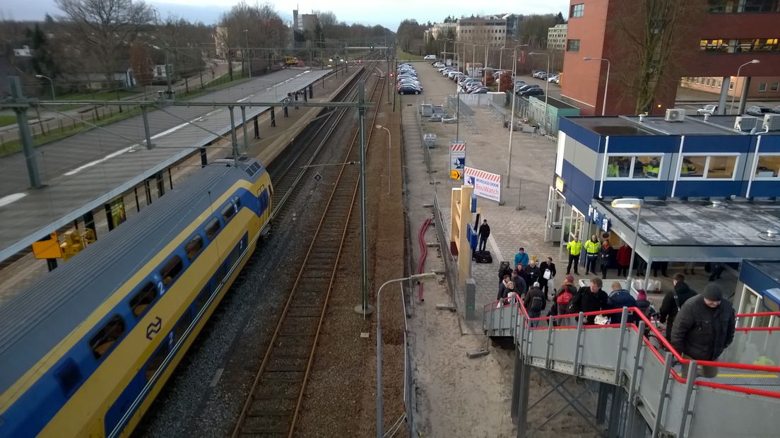 Station Assen is vanaf dit weekend twee weken niet bereikbaar met de trein (Rechten: archief RTV Drenthe)