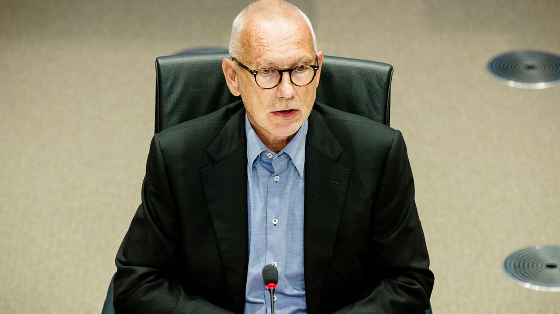 Erik Staal, voormalig directeur-bestuurder bij Vestia, verschijnt voor de Parlementaire Enquetecommissie Woningcorporaties.