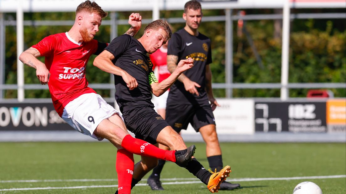 Givan Werkhoven maakte een hattrick namens Excelsior'31