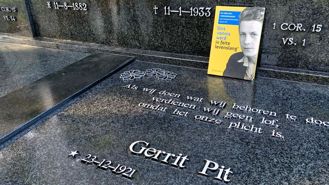 Het graf van Gerrit Pit in Steenwijk
