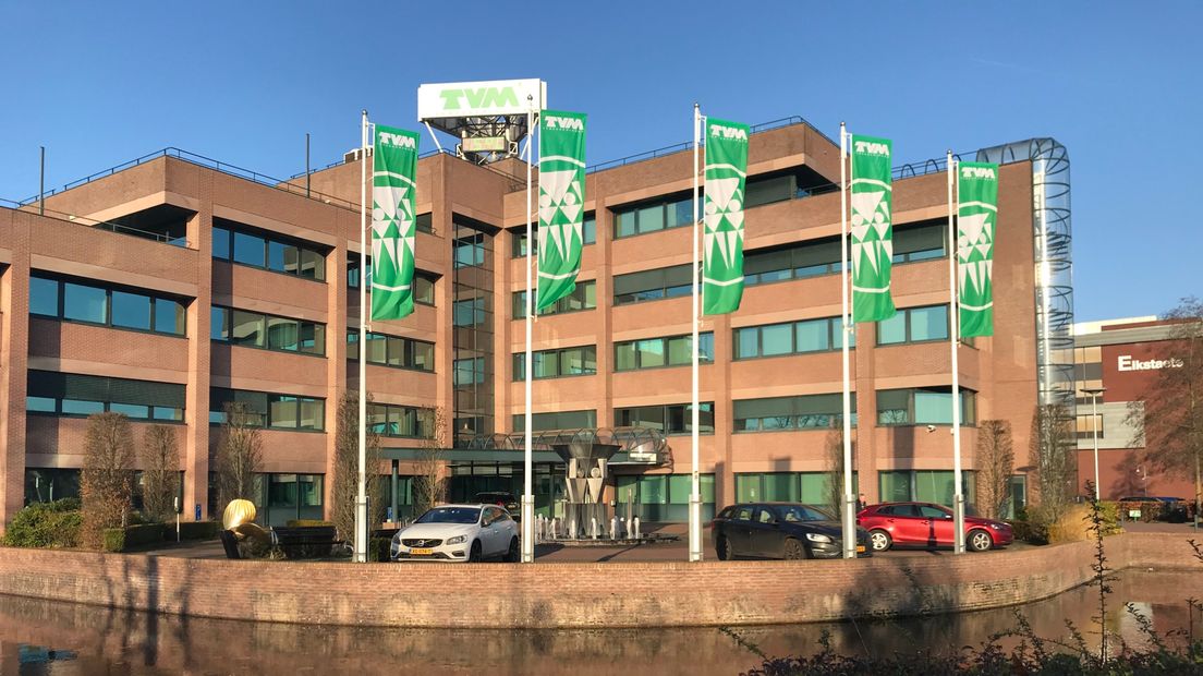 Het hoofdkantoor van TVM in Hoogeveen (Rechten: Josien Feitsma/RTV Drenthe)