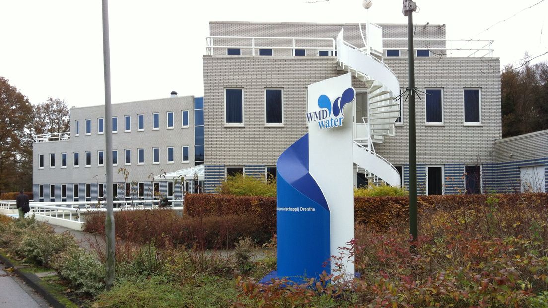 Het gebouw van de WMD (Rechten: archief RTV Drenthe)