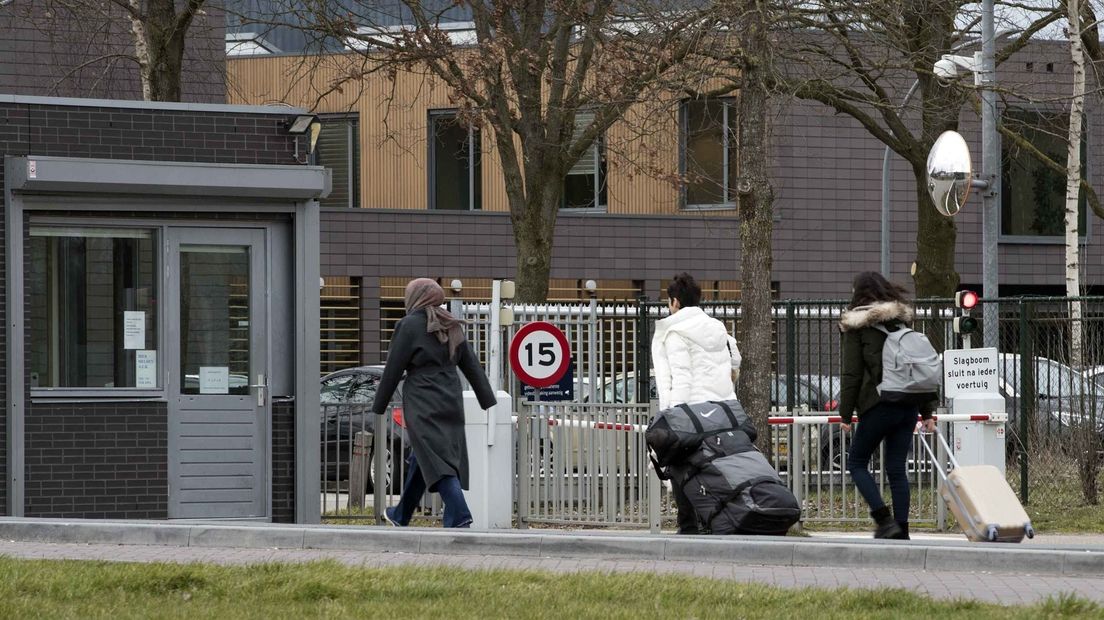 Het aanmeldcentrum in Ter Apel