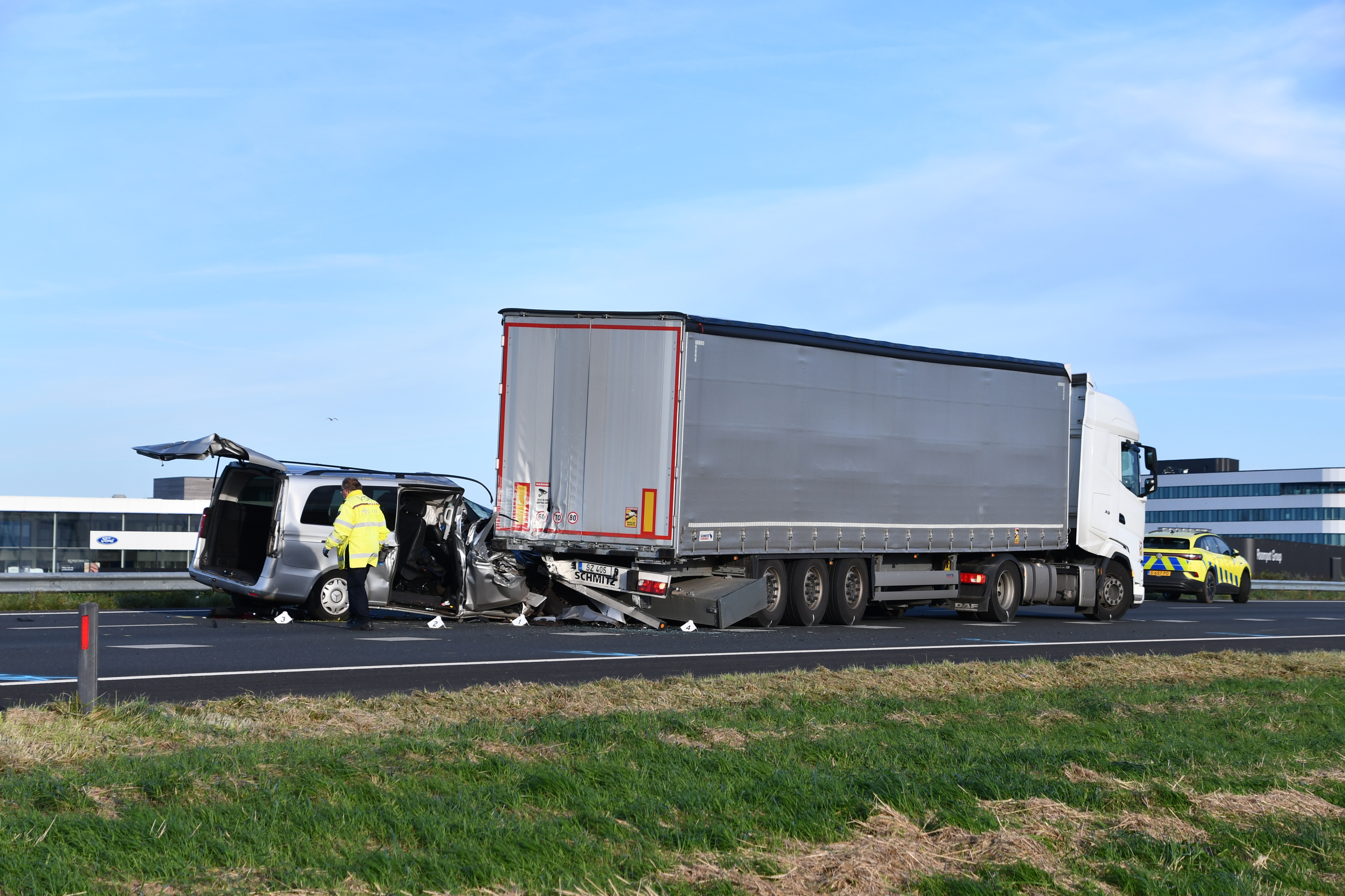 Ernstig Ongeluk Bij Goes, A58 Urenlang Afgesloten - Omroep Zeeland