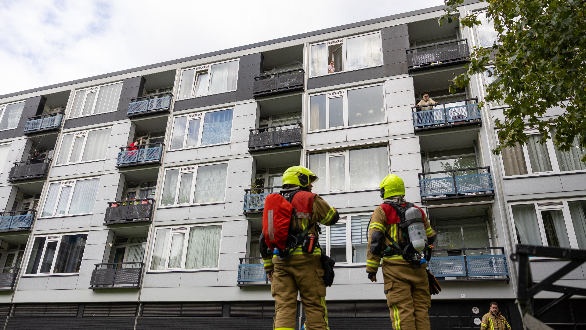 Bewoners van de Schiedamse flat hadden 'zin om te barbecueën'