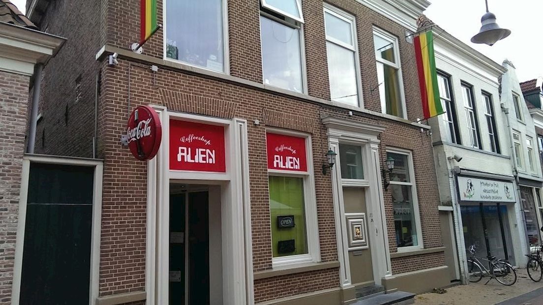 Coffeeshop Alien in Steenwijk moet dicht