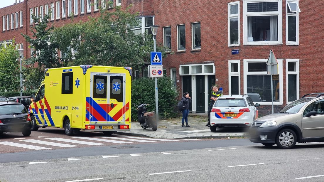 Hulpdiensten ter plaatse