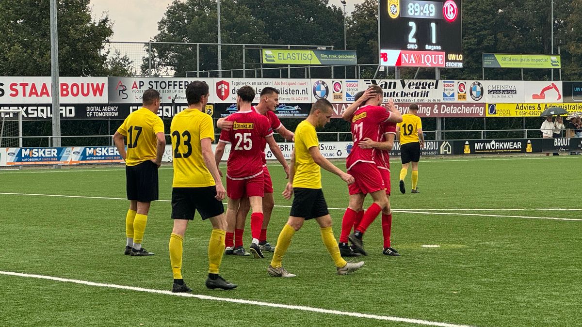 Zweerink redt punt namens Bargeres tegen trainerloos SVBO: 'Nog 39 te gaan'