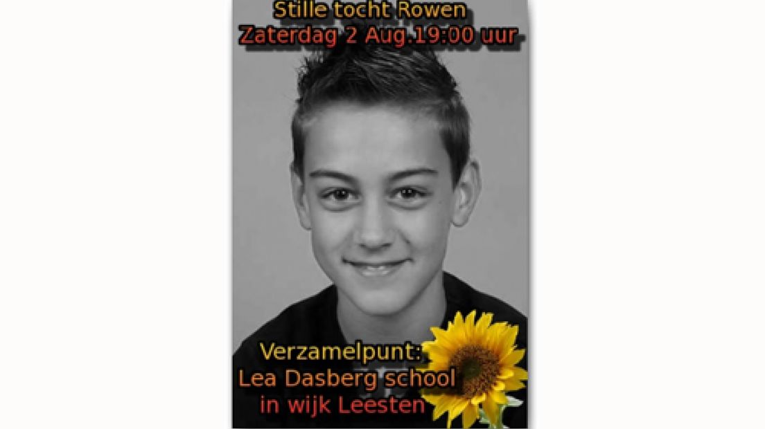 Stille tocht in Zutphen voor Rowen Bats (12)