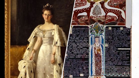 Hoe Apeldoorn zijn kersverse koningin huldigde