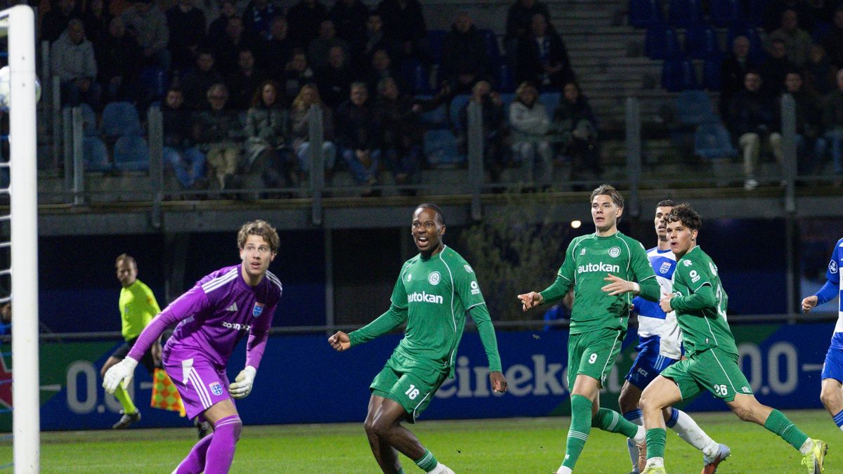 Van Bergen scoort voor derde wedstrijd op rij en bezorgt FC Groningen punt