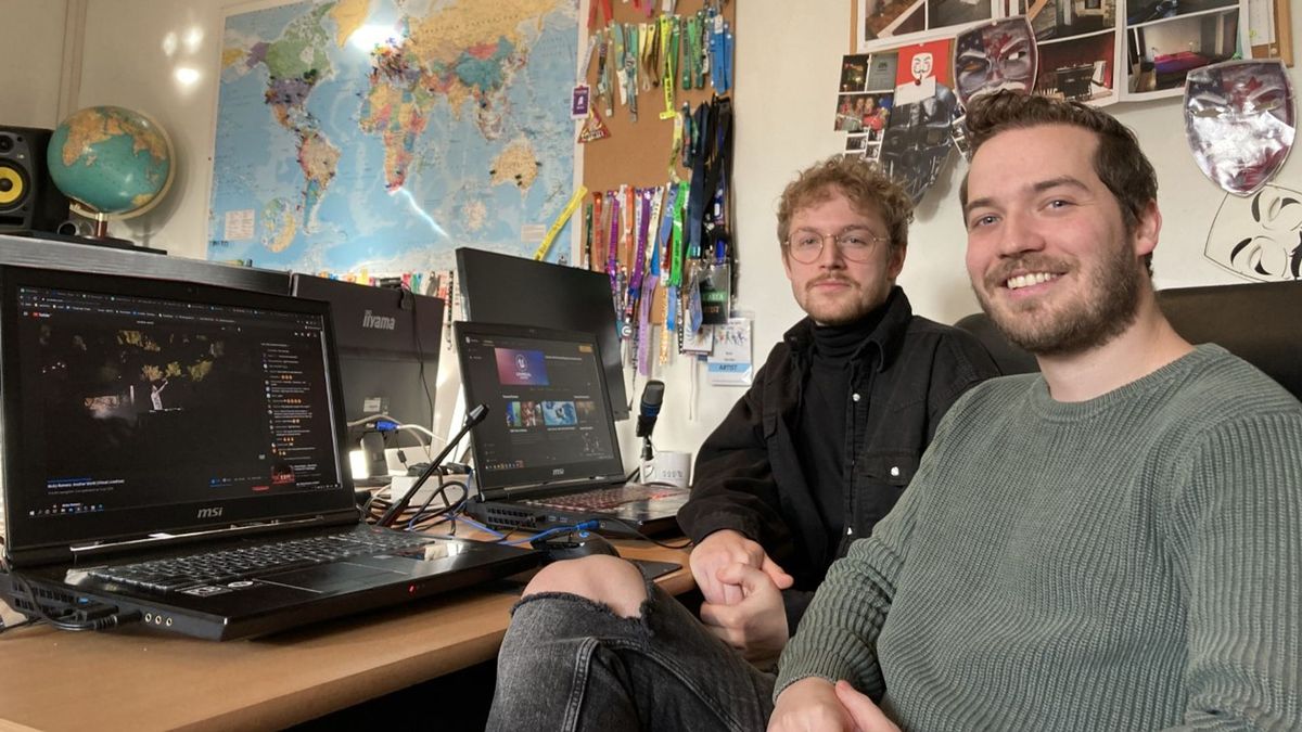 Baarlose broers maken furore met virtuele liveshows