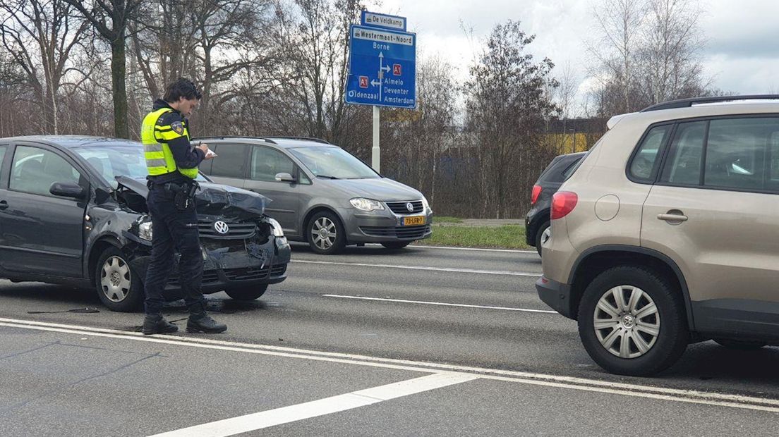 Gewonde bij ongeluk in Hengelo