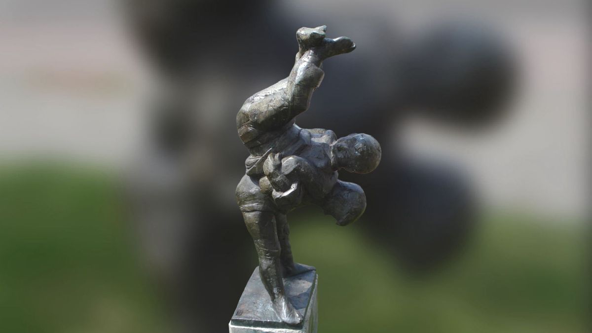 Gestolen bronzen kunstwerk in Hoogland wordt voorlopig niet vervangen
