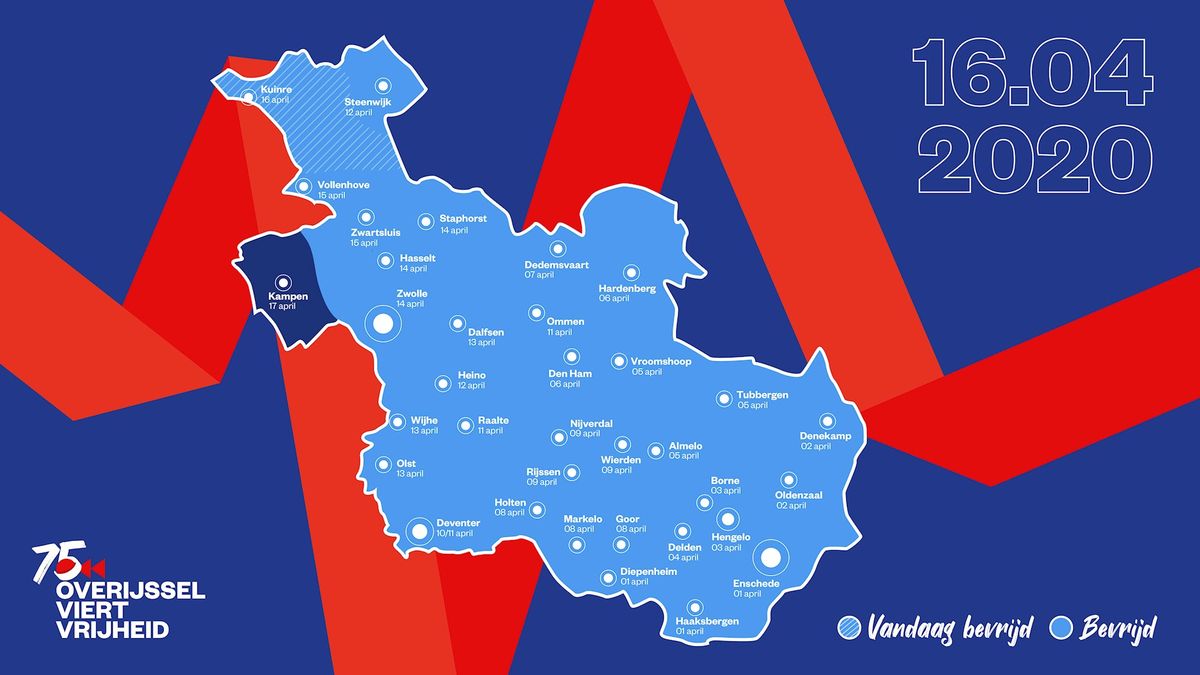 Bevrijdingsjournaal | De bevrijding van Kuinre en Blankenham