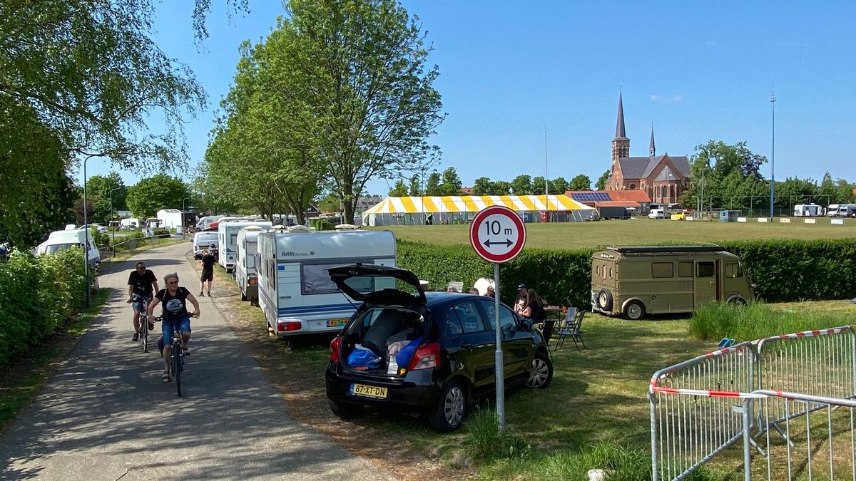 Bluesfestival start morgen, maar bezoekers al dagen op geïmproviseerde camping: 'Het is een reünie'