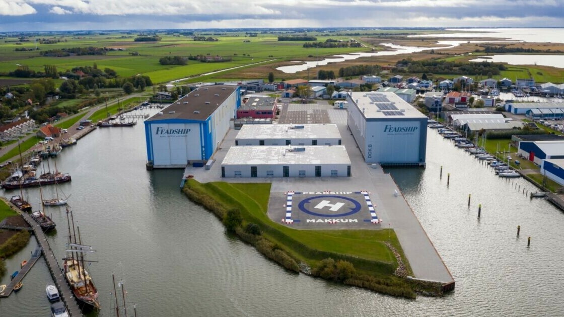 Hoe hellet De Vries Scheepsbouw de riken fan de wrâld nei Makkum ...
