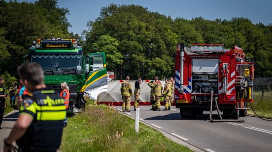 Motorrijder uit Veenendaal om het leven gekomen bij ernstig ongeluk.