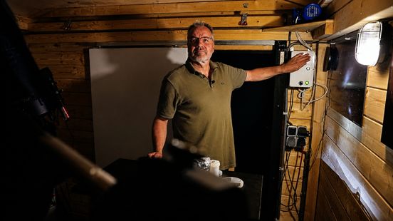 Rob bouwt observatorium in achtertuin: 'Je kijkt miljoenen jaren terug in de tijd' Nieuws