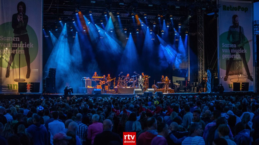 Retropop is dit jaar voor het eerst een tweedaags festival (Rechten: Kim Stellingwerf / RTV Drenthe)