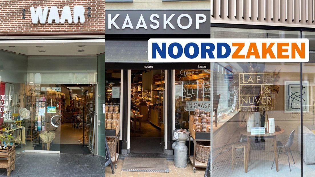 Zo'n tweehonderd winkels in Stad verkopen producten op Warenhuis Groningen