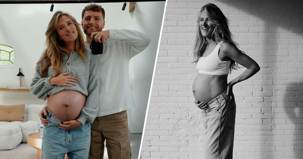 Suzan deelt foto van dikke buik: 'Net zo'n blije kerel als Freek' - Omroep  Gelderland