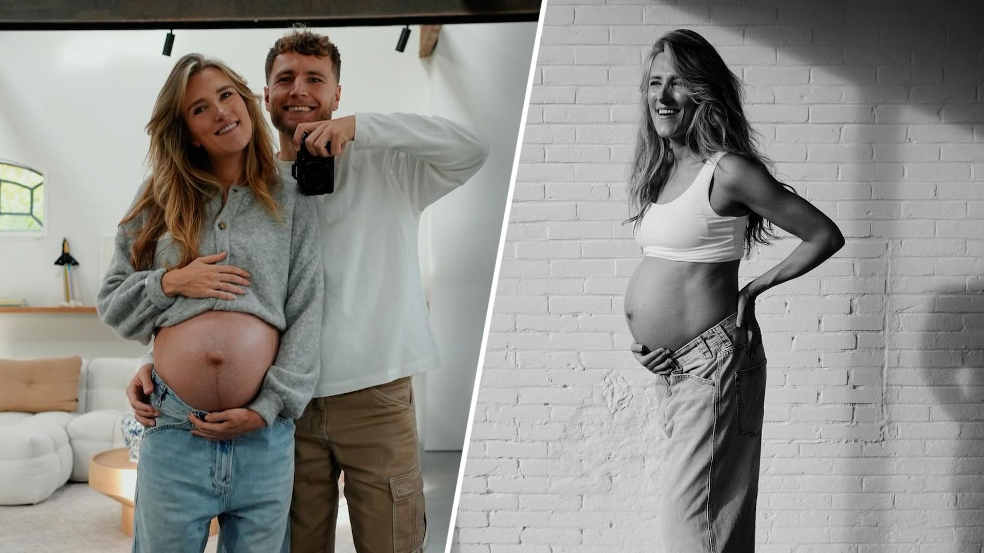 Twee van de foto's die Suzan en Freek donderdag deelden.