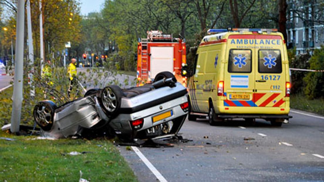 auto-ongeluk leiden