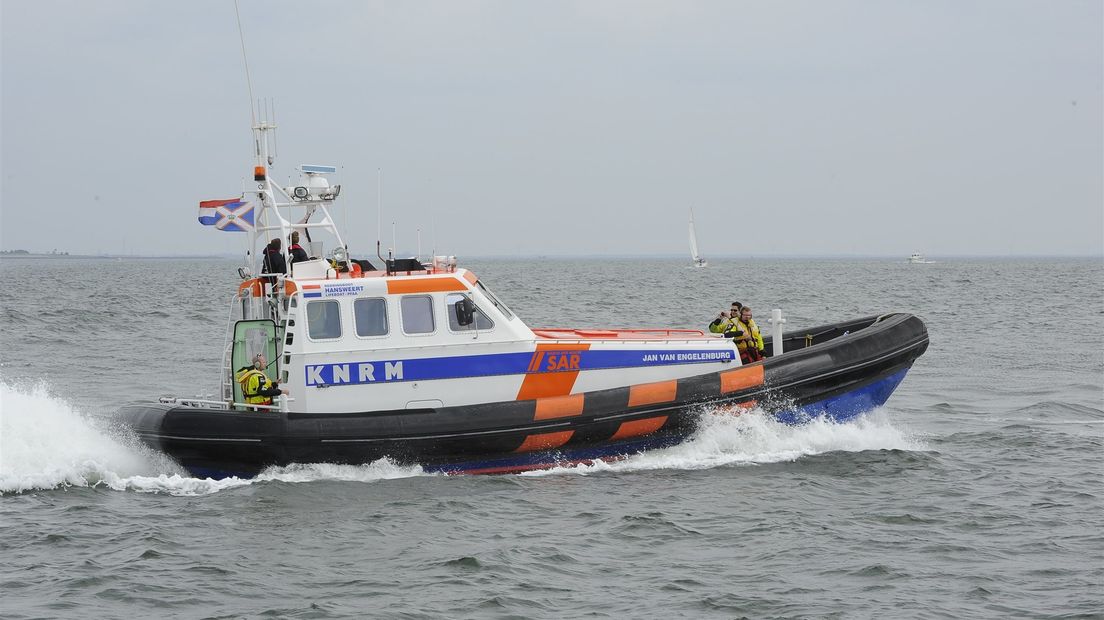 Schip van de KNRM op de Oosterschelde