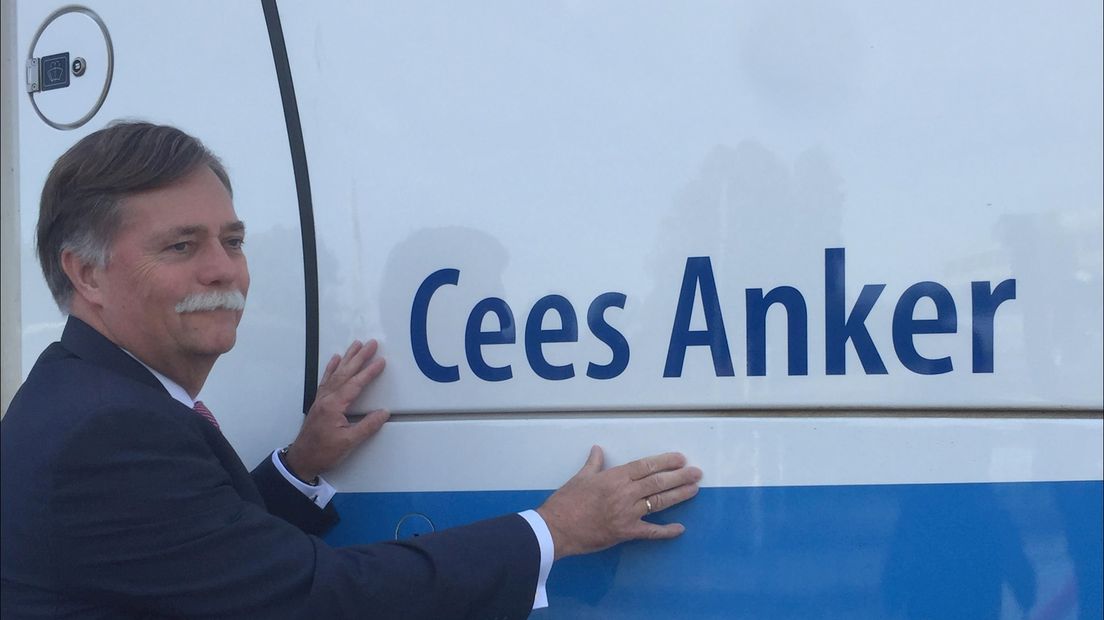 Cees Anker met z'n trein