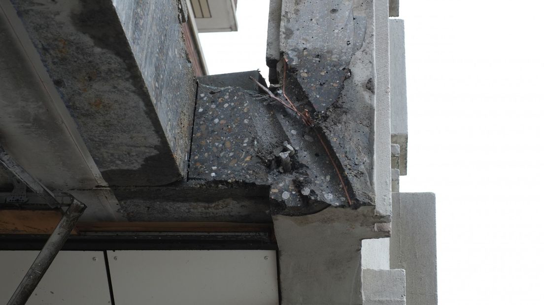 Wapeningsstaal in de constructie zorgde voor vertraging