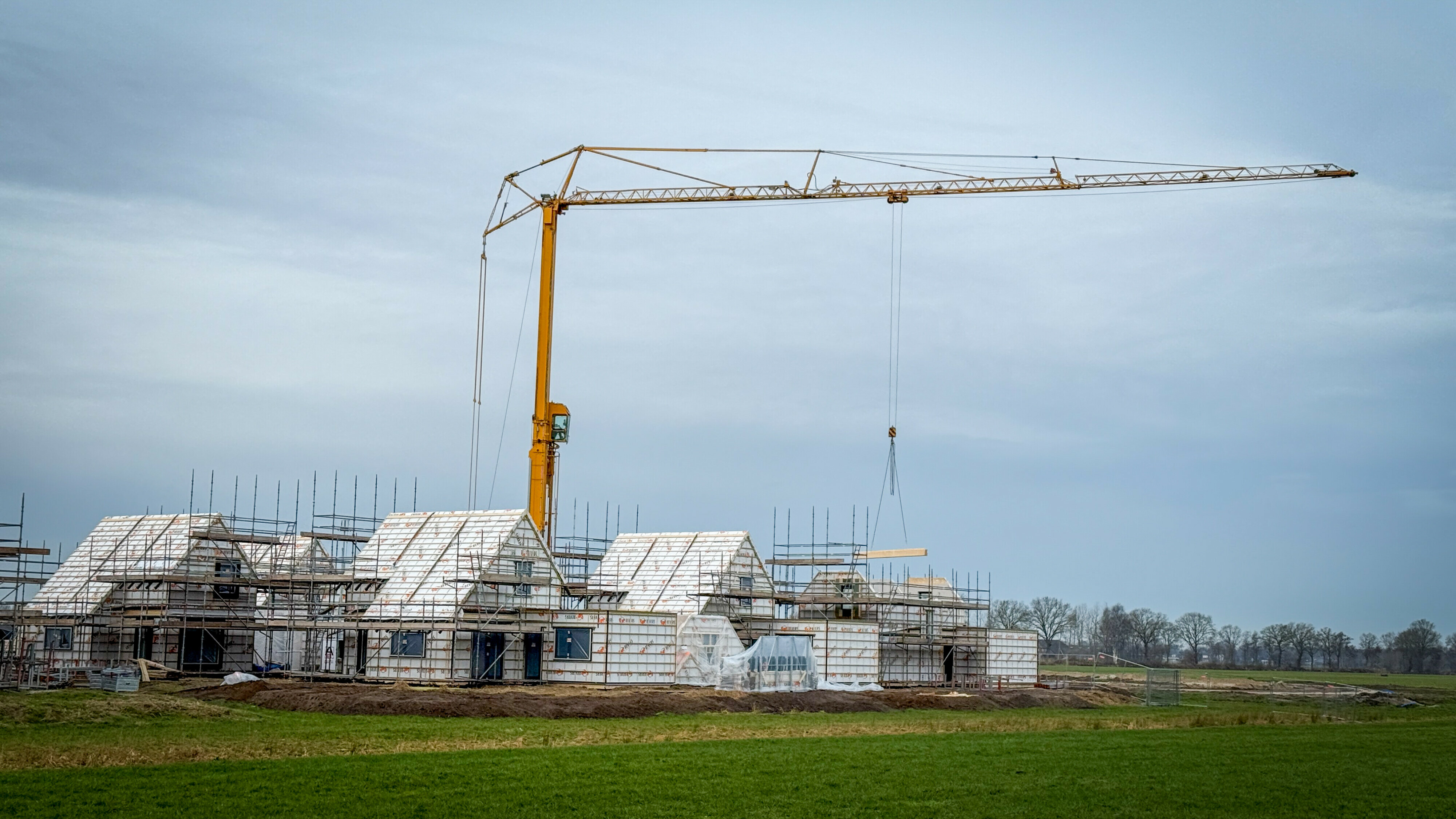 Ruim 5700 nieuwe huizen, meeste Drentse gemeenten liggen op koers met woningbouw