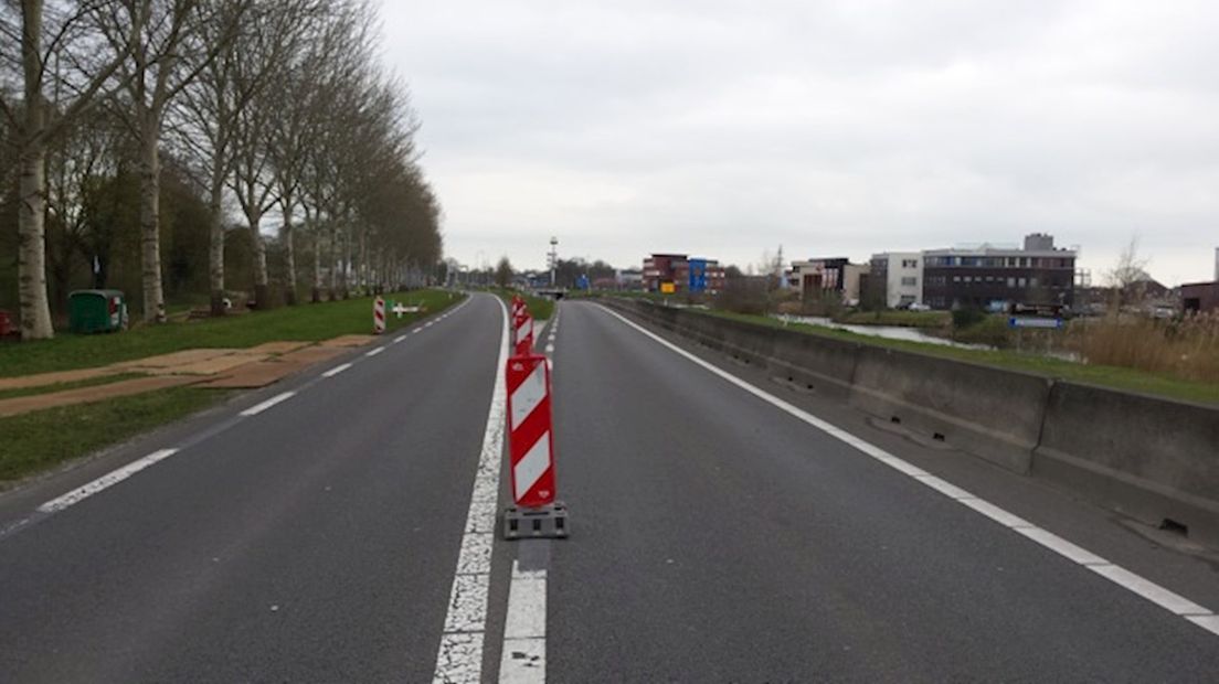 Werk aan N34 Hardenberg