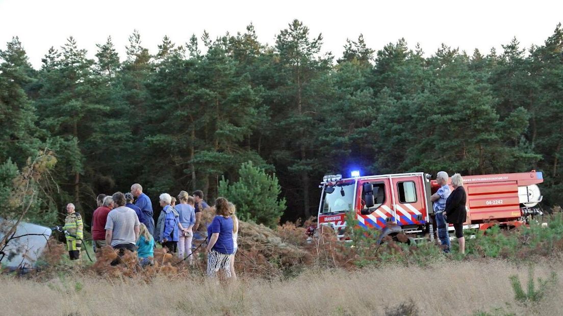 Opnieuw natuurbrand in Dalfsen