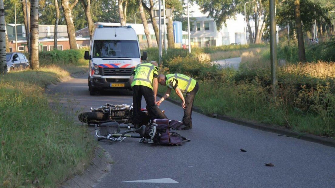 Stille getuigen van de aanrijding op de Marsweg