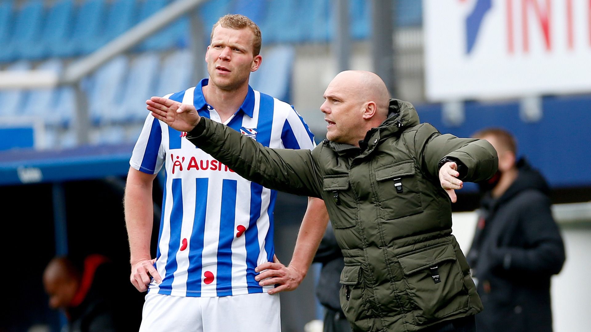 Johnny Jansen, dy't krekt dien krigen hat