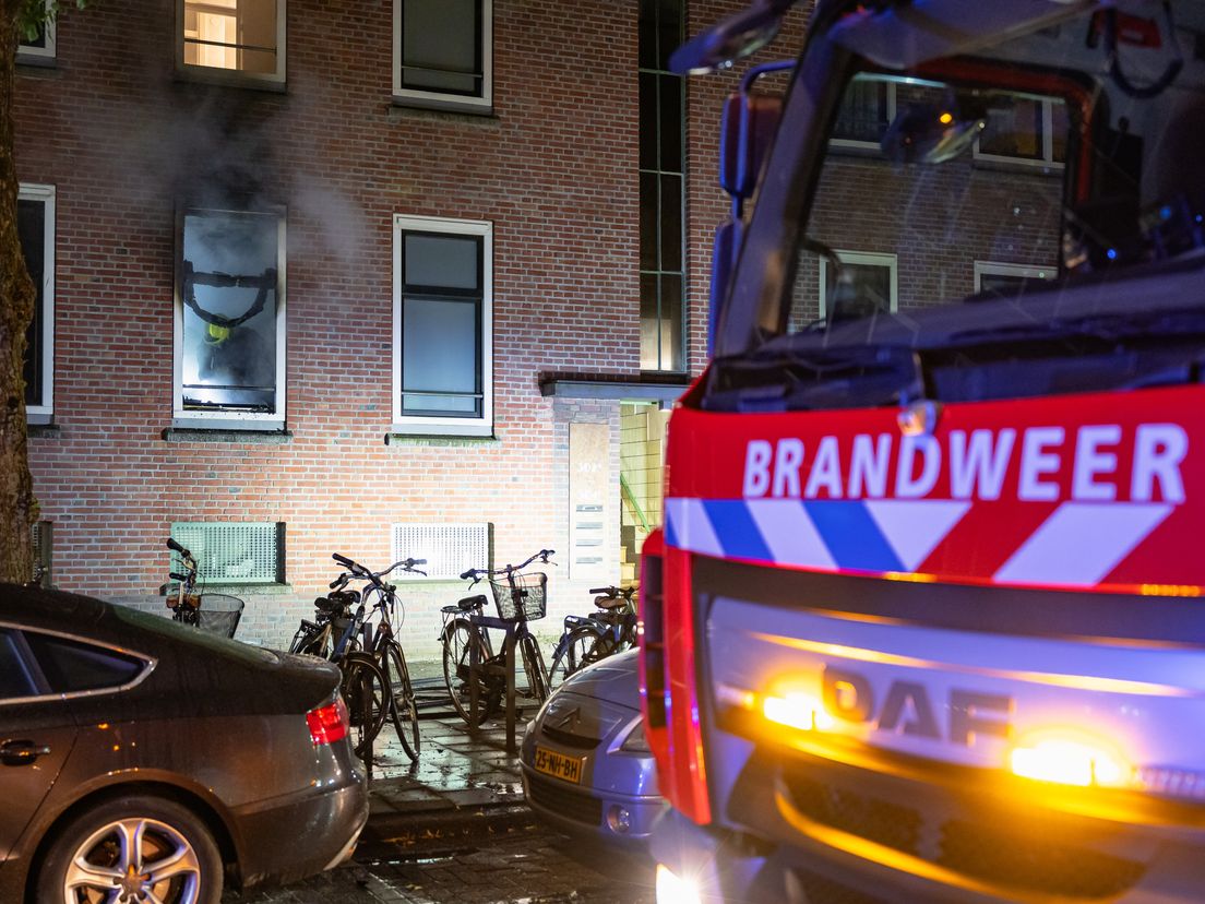 Vier mensen raakten gewond bij de brand aan de Bergselaan.