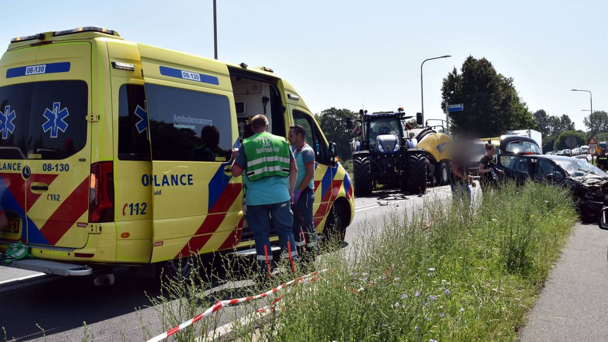 Ravage op de N322: zeven gewonden bij ongeluk