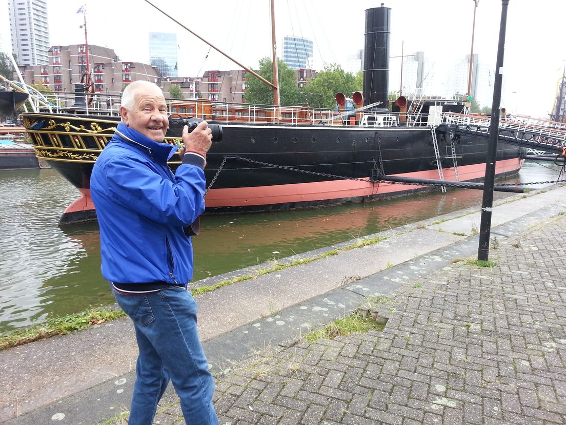 Liefhebber van De Buffel Cor Versluis kwam tevergeefs afscheid nemen