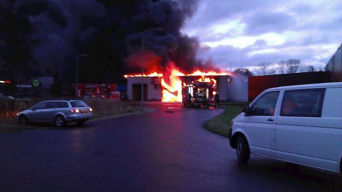 Grote brand Almelo