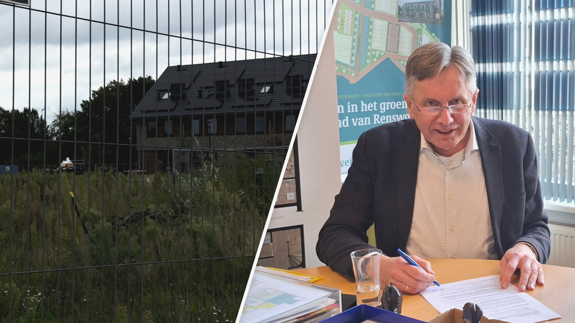 Door 8 konijnen en 2 hazen ligt de bouw van het huis van Harry al een half jaar stil