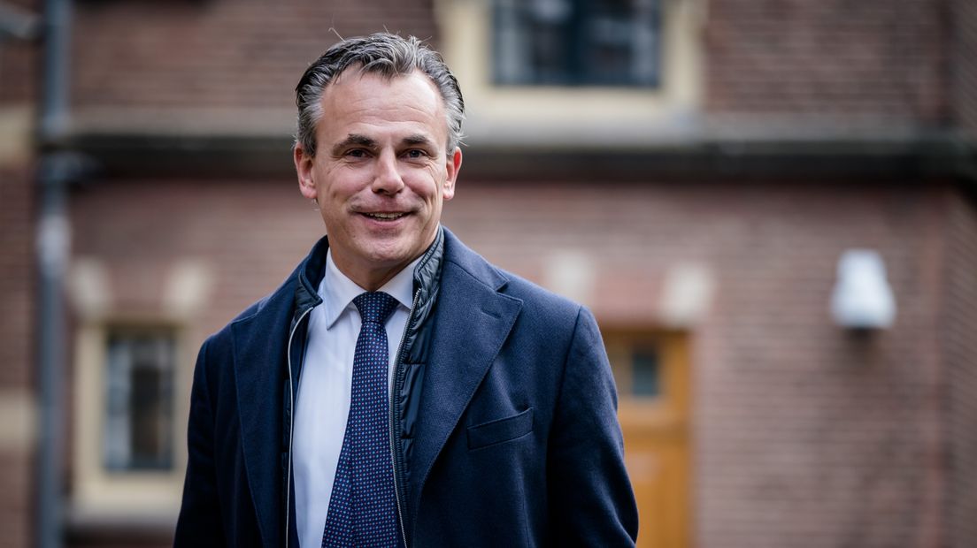 Minister Mark Harbers (VVD) van Infrastructuur