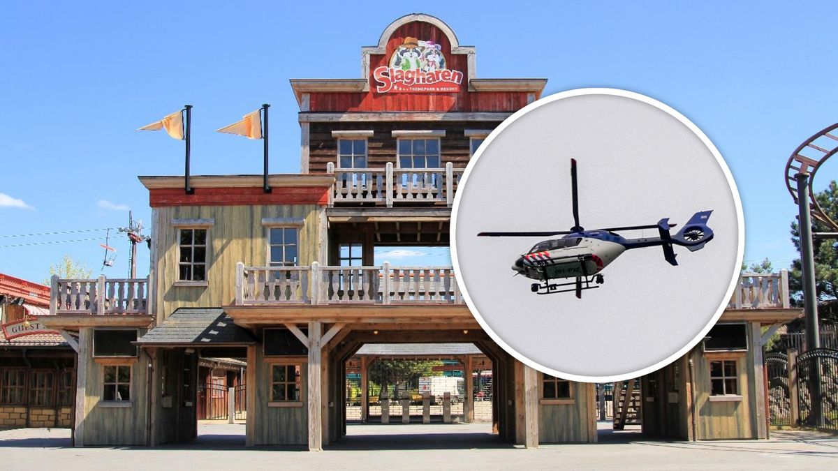 Mannen tonen geslachtsdeel in Attractiepark Slagharen: politie zet helikopter in