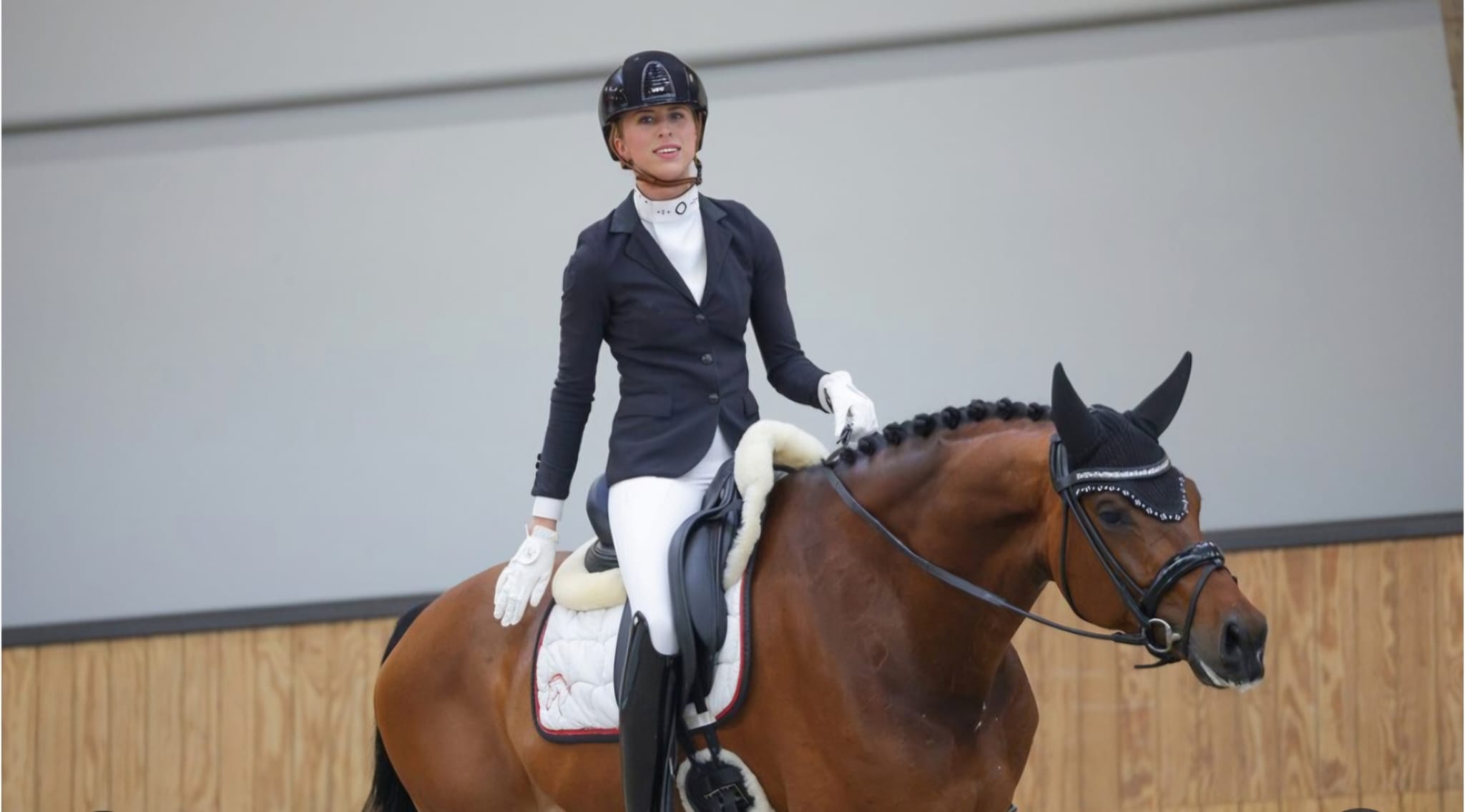 Tessa Kole stunt met goud op WK voor jonge paarden