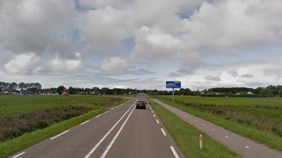 N57 bij Burgh-Haamstede