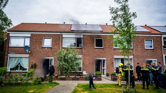 Jongeman naar ziekenhuis na brand