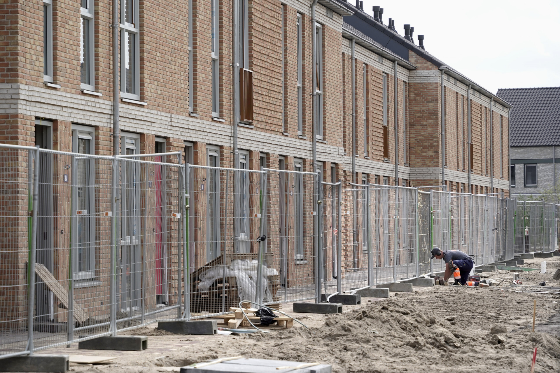 Sociale huurwoningen in aanbouw